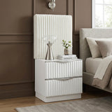 Linea Pearl White Dresser from Homelegance - Luna Furniture