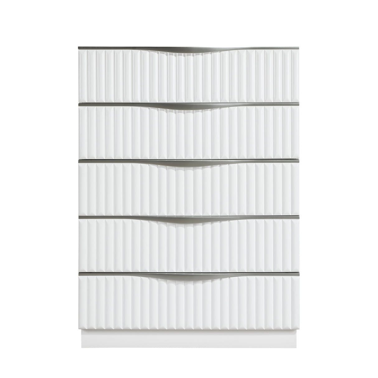 Linea Pearl White Chest from Homelegance - Luna Furniture