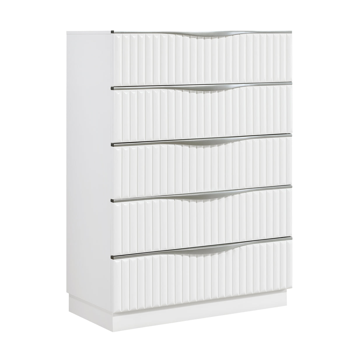 Linea Pearl White Chest from Homelegance - Luna Furniture