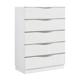 Linea Pearl White Chest from Homelegance - Luna Furniture