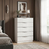 Linea Pearl White Chest from Homelegance - Luna Furniture