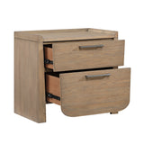 Riley Light Brown 5pc Set (QB+NS+DR+MR+CH) from Homelegance - Luna Furniture