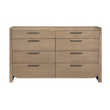 Riley Light Brown 5pc Set (QB+NS+DR+MR+CH) from Homelegance - Luna Furniture
