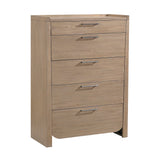 Riley Light Brown 5pc Set (QB+NS+DR+MR+CH) from Homelegance - Luna Furniture