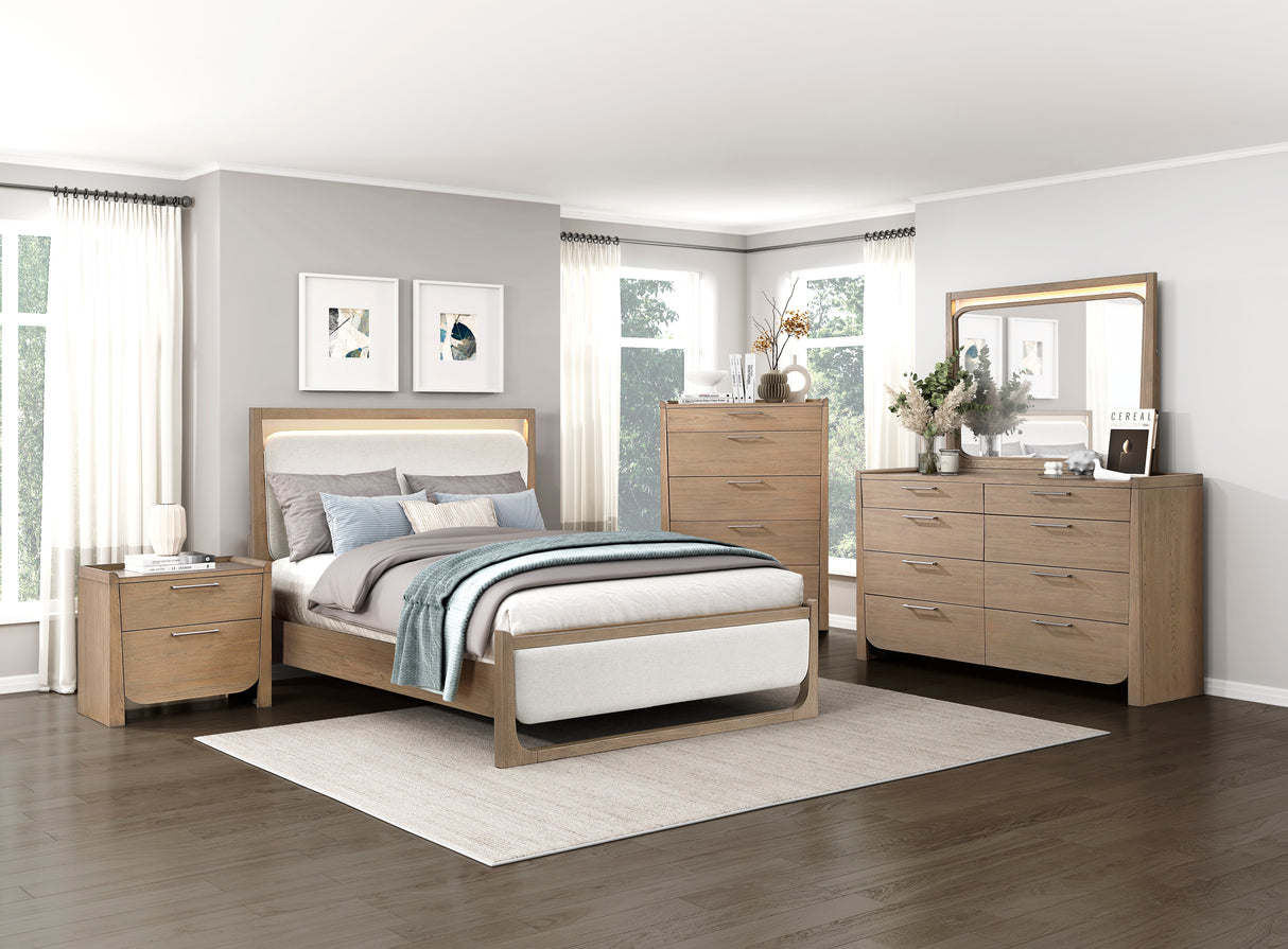 Sonoma Oak Dresser from Homelegance - Luna Furniture