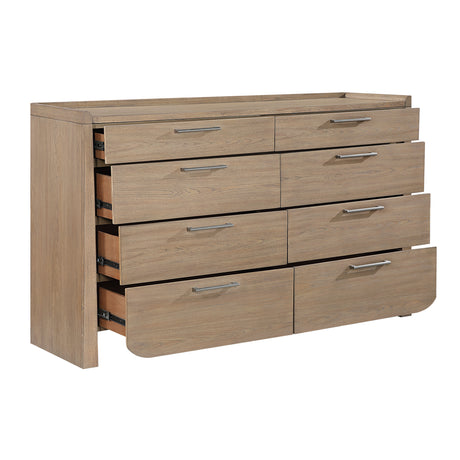 Riley Light Brown Dresser from Homelegance - Luna Furniture