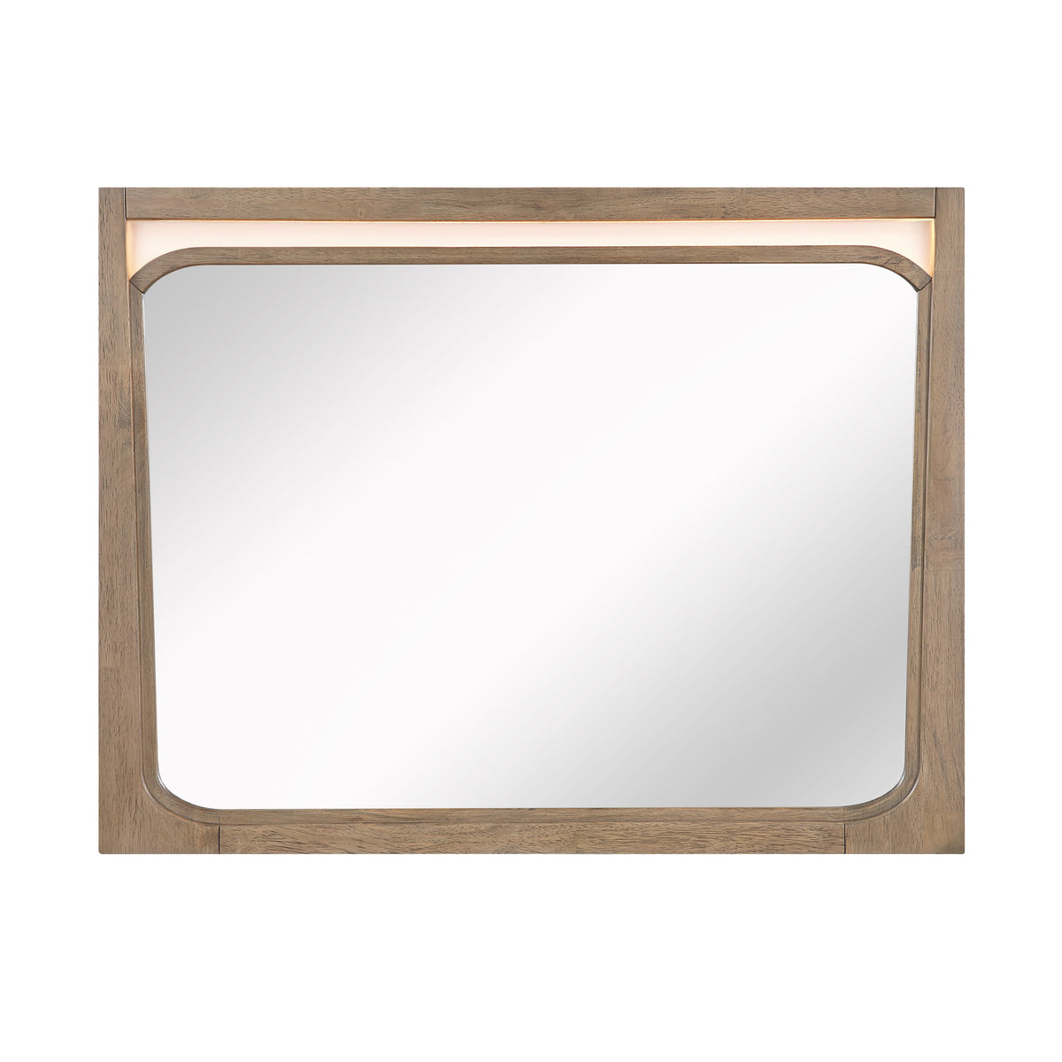 Riley Light Brown Eastern King Bed from Homelegance - Luna Furniture