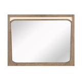 Riley Light Brown Eastern King Bed from Homelegance - Luna Furniture
