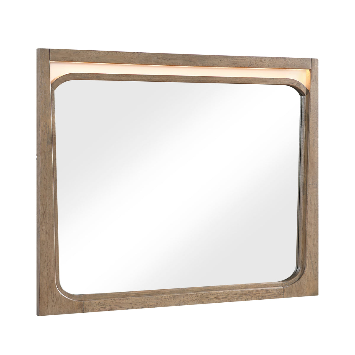 Riley Light Brown Eastern King Bed from Homelegance - Luna Furniture