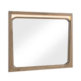 Riley Light Brown Eastern King Bed from Homelegance - Luna Furniture
