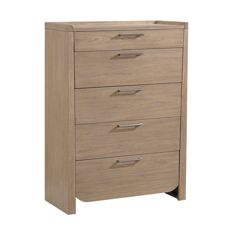 Riley Light Brown Chest from Homelegance - Luna Furniture