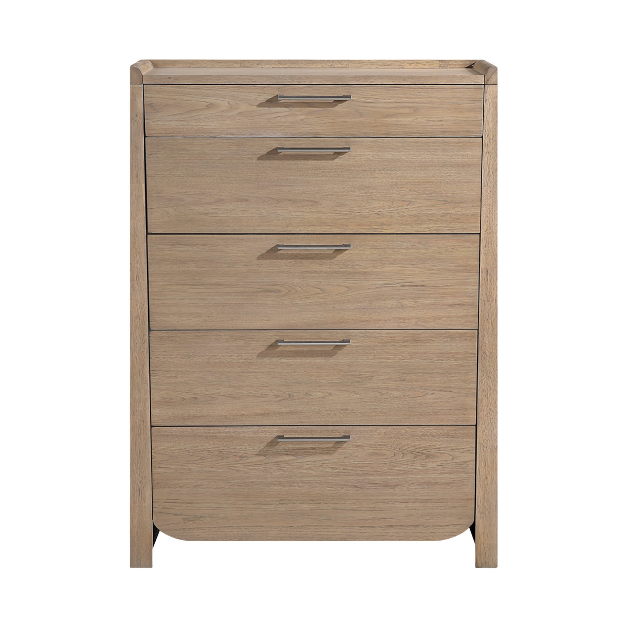 Riley Light Brown California King Upholstered Bed