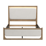 Riley Light Brown Eastern King Bed from Homelegance - Luna Furniture