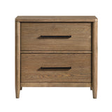 Sonoma Oak 5pc Set (QB+NS+DR+MR+CH) from Homelegance - Luna Furniture