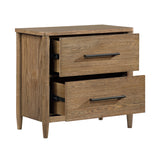 Sonoma Oak Queen Platform Bed from Homelegance - Luna Furniture