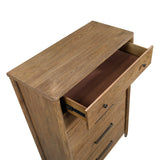 Sonoma Oak Queen Platform Bed from Homelegance - Luna Furniture