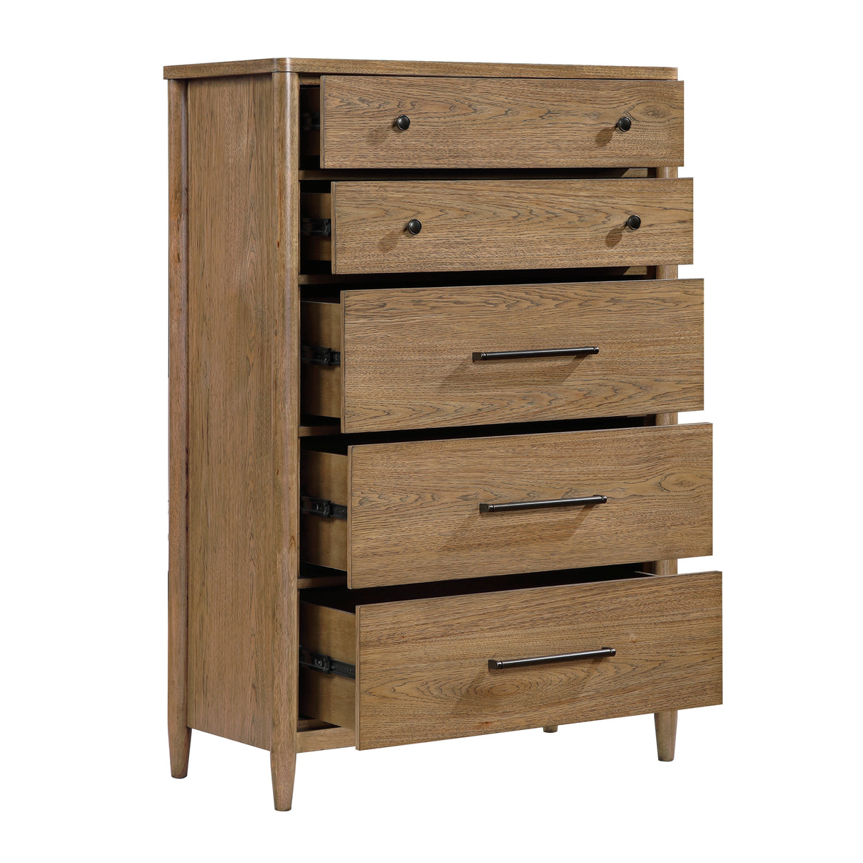 Sonoma Oak Queen Platform Bed from Homelegance - Luna Furniture