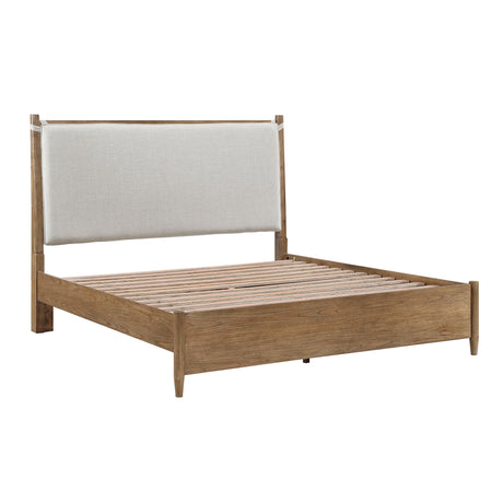Sonoma Oak Queen Platform Bed from Homelegance - Luna Furniture