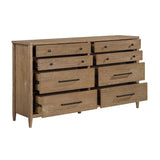 Sonoma Oak Platform Bedroom Set from Homelegance - Luna Furniture