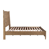 Sonoma Oak 5pc Set (QB+NS+DR+MR+CH) from Homelegance - Luna Furniture