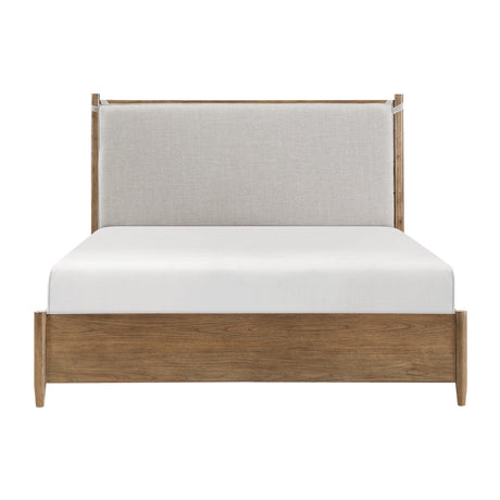 Sonoma Oak Eastern King Platform Bed from Homelegance - Luna Furniture