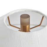 Patton Table Lamp in Smoked Blown Glass from Four Hands - Luna Furniture