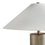 Patton Table Lamp in Smoked Blown Glass from Four Hands - Luna Furniture
