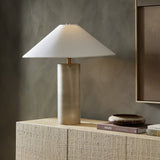 Patton Table Lamp in Smoked Blown Glass from Four Hands - Luna Furniture