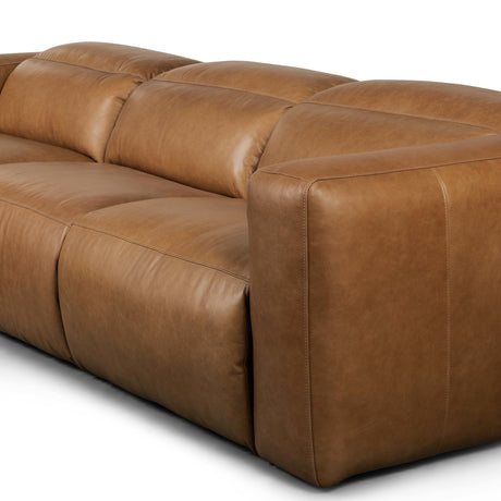 Radley Power Recliner 3-Piece Sectional W/ Chaise in Sonoma Butterscotch from Four Hands - Luna Furniture