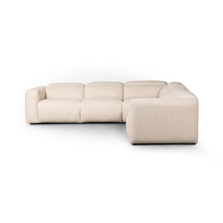 Radley Power Recliner 5-Piece Sectional in Antigo Natural from Four Hands - Luna Furniture