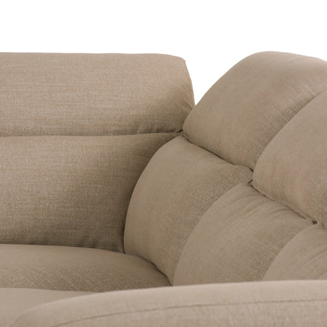 Radley Power Recliner 5-Piece Sectional in Crypton Nomad Taupe from Four Hands - Luna Furniture