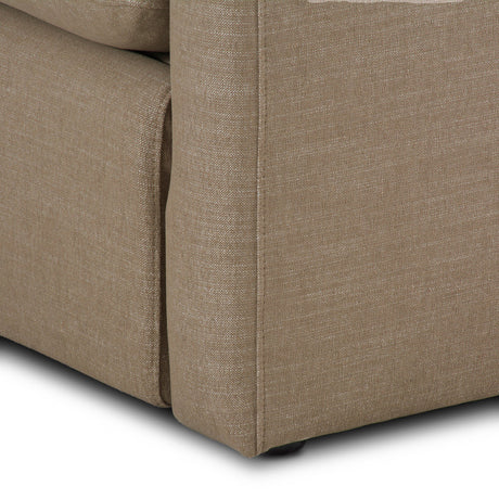 Tillery Power Recliner 5-Piece Sectional in Crypton Nomad Taupe from Four Hands - Luna Furniture