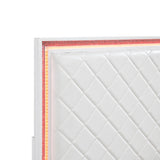 Lumin Pearl White LED Panel Bedroom Set from Homelegance - Luna Furniture
