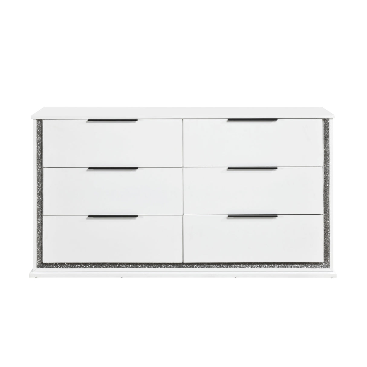 Lumin Pearl White LED Panel Bedroom Set from Homelegance - Luna Furniture