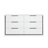 Lumin Pearl White LED Panel Bedroom Set from Homelegance - Luna Furniture