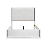 Lumin Pearl White 5pc Set (QB+NS+DR+MR+CH) from Homelegance - Luna Furniture