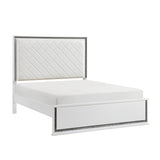 Lumin Pearl White 5pc Set (QB+NS+DR+MR+CH) from Homelegance - Luna Furniture