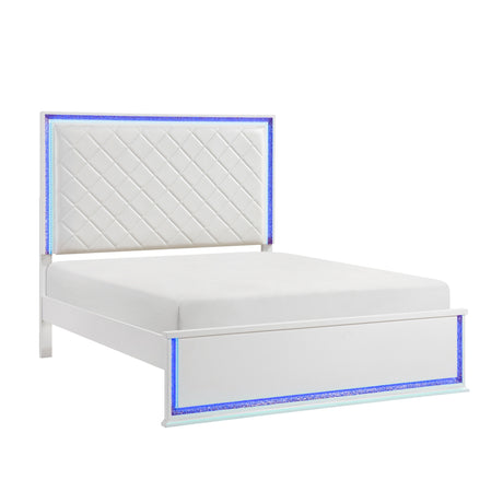 Lumin Pearl White Chest from Homelegance - Luna Furniture