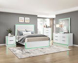 Lumin Pearl White Dresser from Homelegance - Luna Furniture