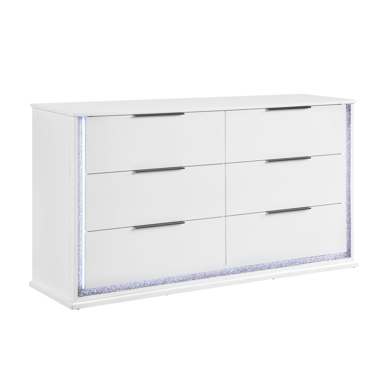Lumin Pearl White Dresser from Homelegance - Luna Furniture