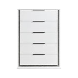 Lumin Pearl White LED Panel Bedroom Set from Homelegance - Luna Furniture