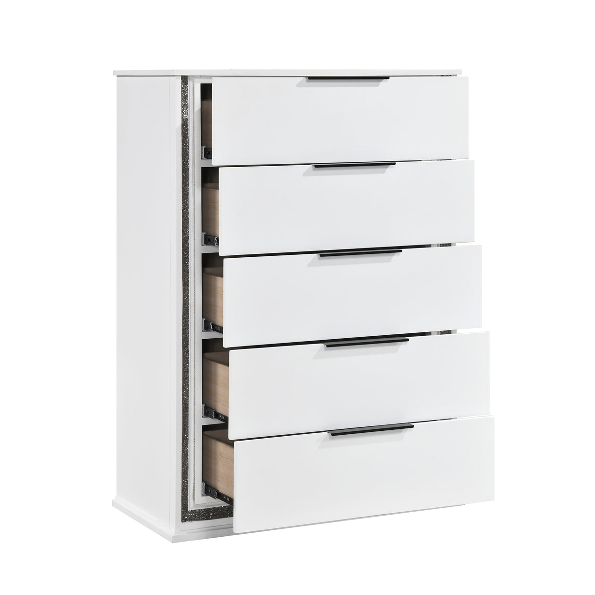 Lumin Pearl White Chest from Homelegance - Luna Furniture