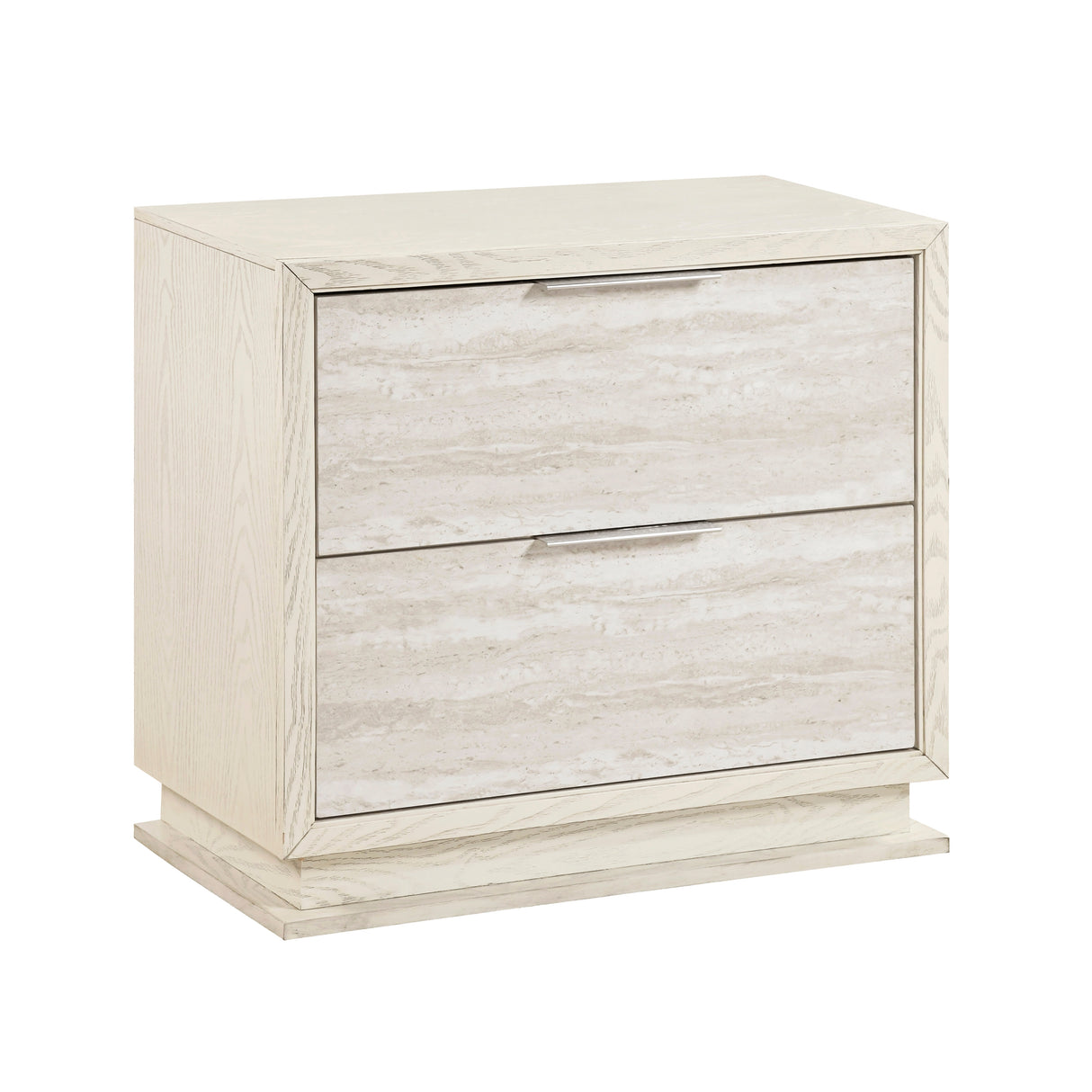 Noctis White/Light Gray 5pc Set (QB+NS+DR+MR+CH) from Homelegance - Luna Furniture