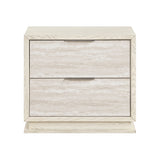 Noctis White/Light Gray Night Stand from Homelegance - Luna Furniture