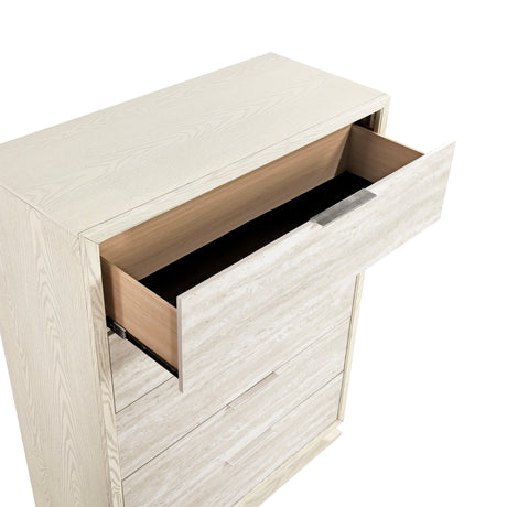 Noctis White/Light Gray Chest from Homelegance - Luna Furniture