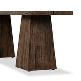Atlas Console Table in Smoked Alder from Four Hands - Luna Furniture