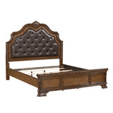 Everleigh Brown Queen Bed from Homelegance - Luna Furniture