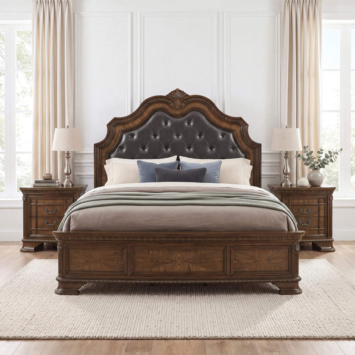 Everleigh Brown Queen Bed