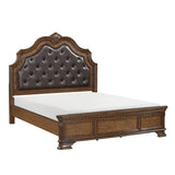 Dalston Light Gray/Beige 4pc Set (QB+NS+DR+MR) from Homelegance - Luna Furniture