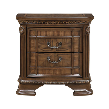 Everleigh Brown Night Stand from Homelegance - Luna Furniture